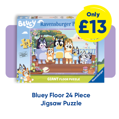  Bluey Floor 24 Piece Jigsaw Puzzle only £13