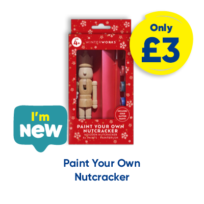 Paint Your Own Nutcracker only £3 I'm New