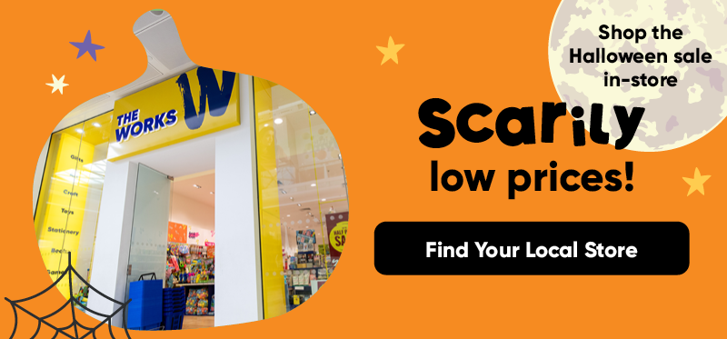 Scarily low prices! Shop the Halloween sale in-store 