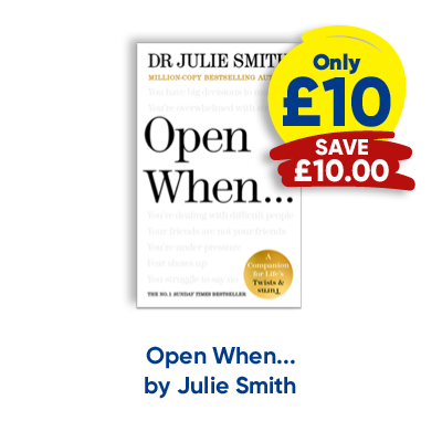 Open When... only £10 save £10
