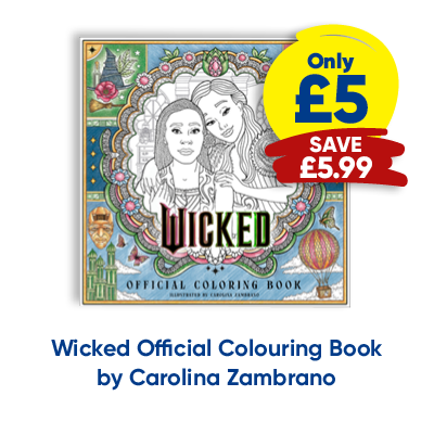 Wicked Official Colouring Book only £5 save £5.99