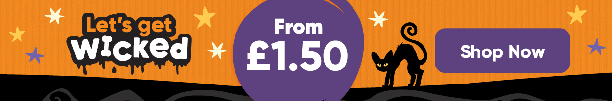Halloween, lets get wicked from £1.50