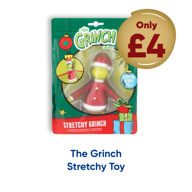 The Grinch Stretchy Toy only £4