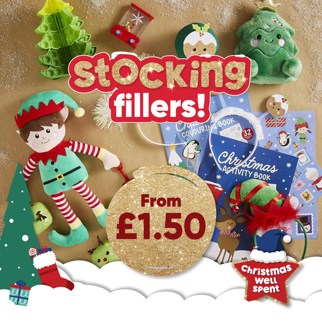 Stocking fillers! From £1.50 Christmas well spent 