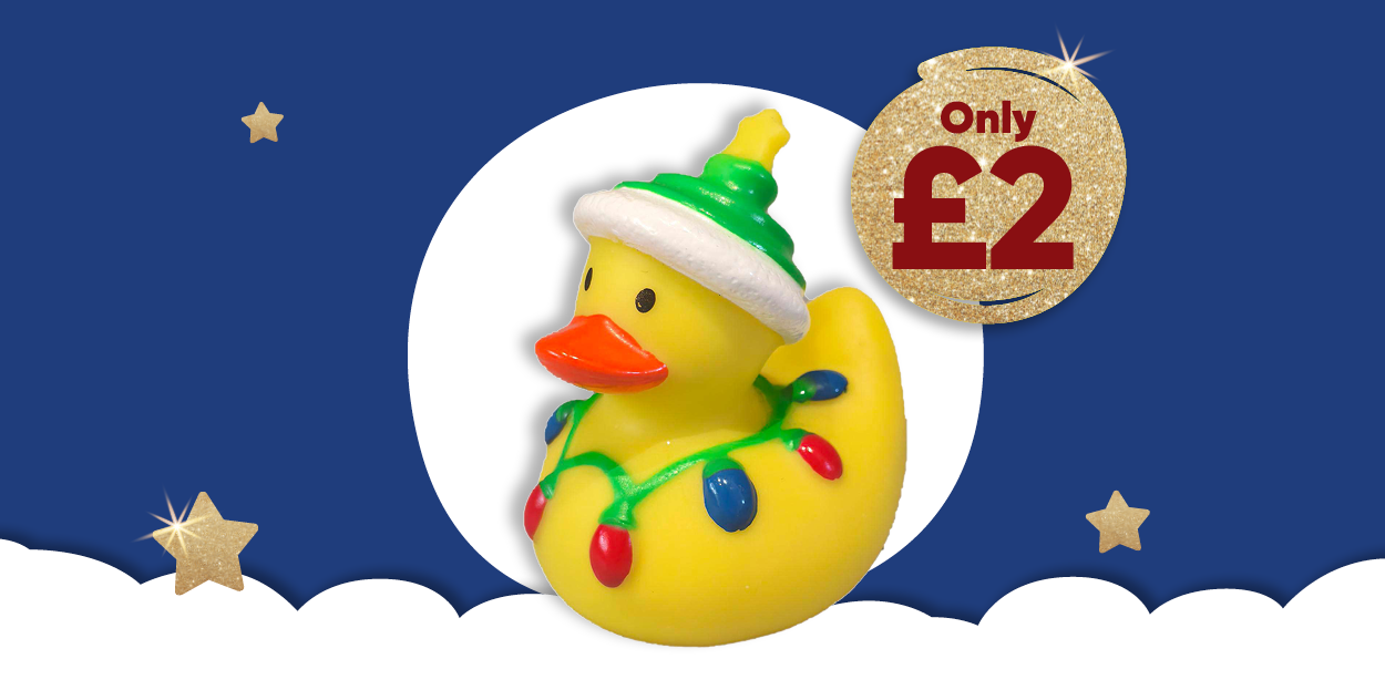 Image of Festive LED Light Up Duck. Only £2