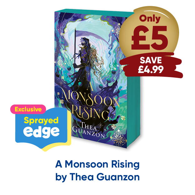 A Monsoon Rising: Exclusive Sprayed Edge by Thea Guazon Only £5 save £4.99