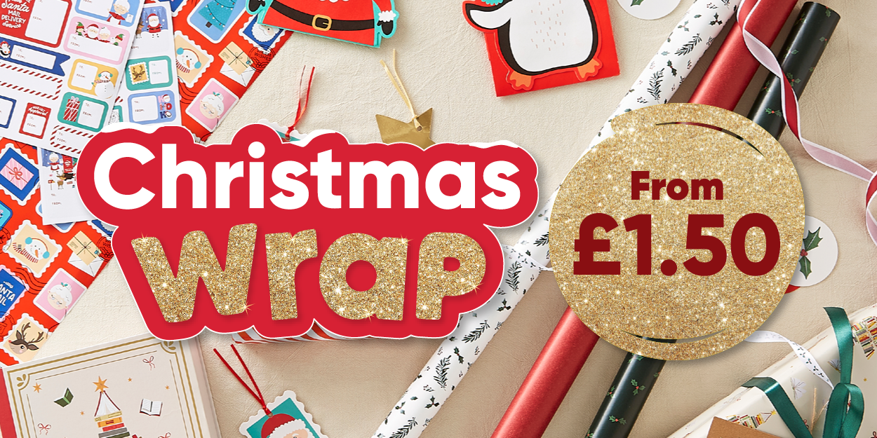Christmas Wrap from £1.50