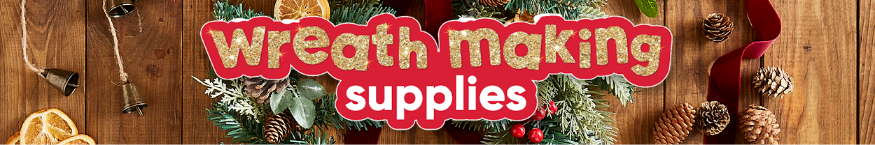 Wreath making supplies