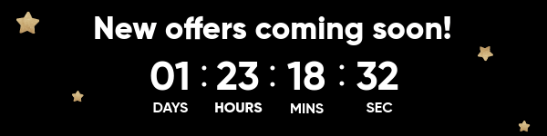 New offers coming soon!