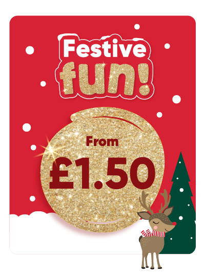 Festive fun from £1.50