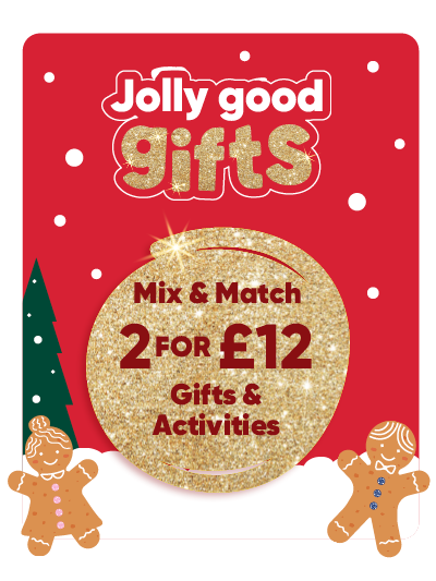 Jolly Good Gifts Mix and Match 2 for £12 gifts and activities