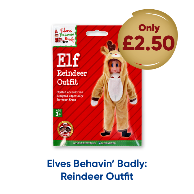 Elves Behavin' Badly: Reindeer Outfit only £2.50