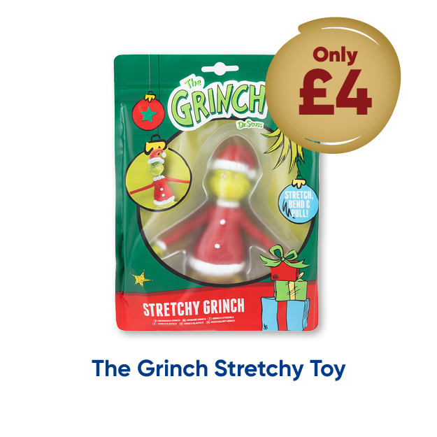 The Grinch Stretchy Toy only £4
