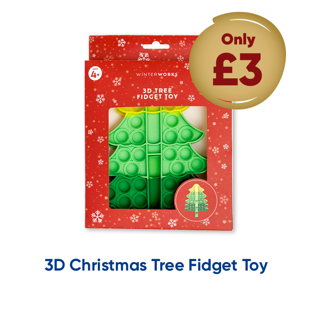  3D Christmas Tree Fidget Toy only £3