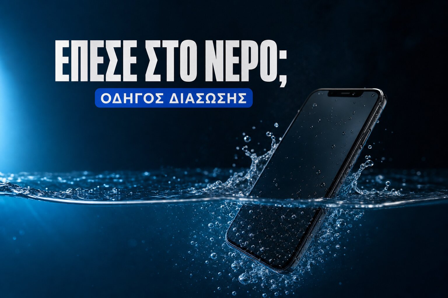 Έπεσε το κινητό στο νερό;