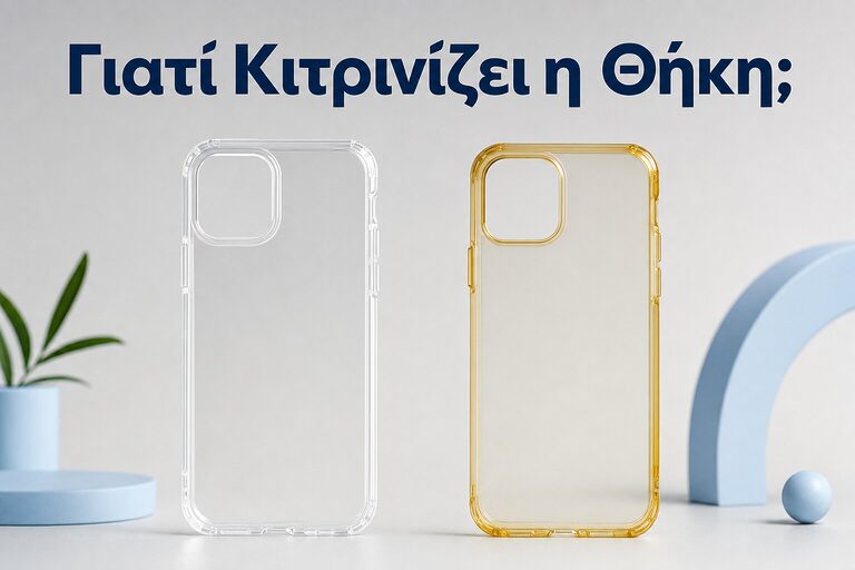 Γιατί κιτρινίζει η θήκη σιλικόνης