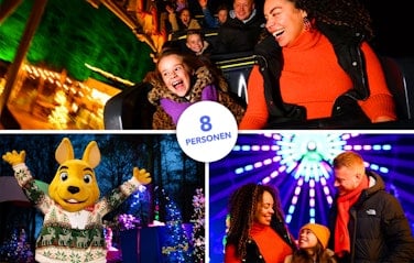 Ticket Walibi Bright Nights + overnachting (8.p)