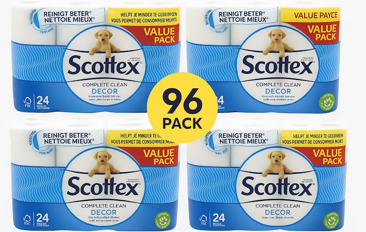 Scottex 96-pack toiletpapier