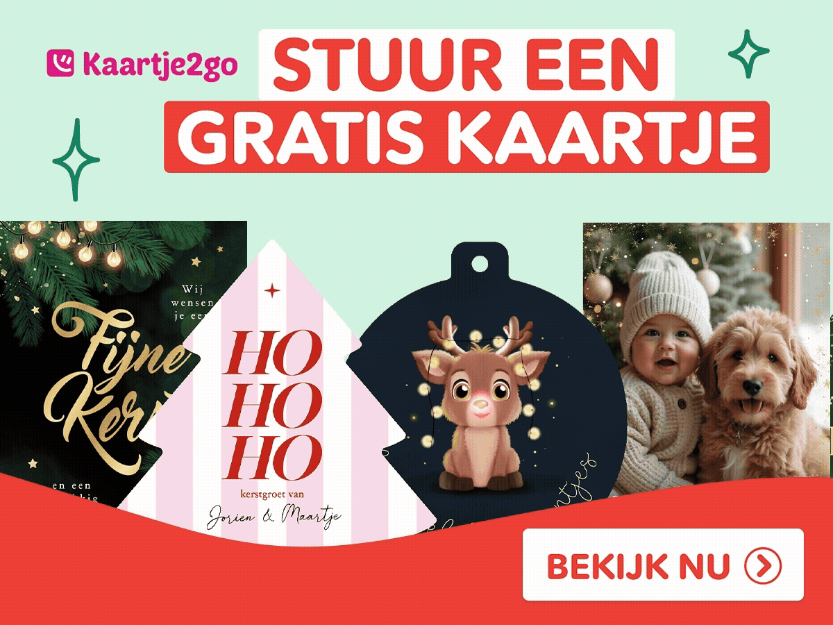 Stuur een gratis kaartje! 🎄