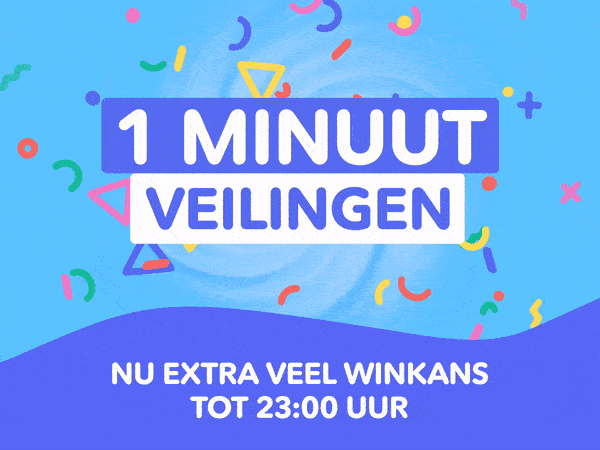 1 Minuut Veilingen!