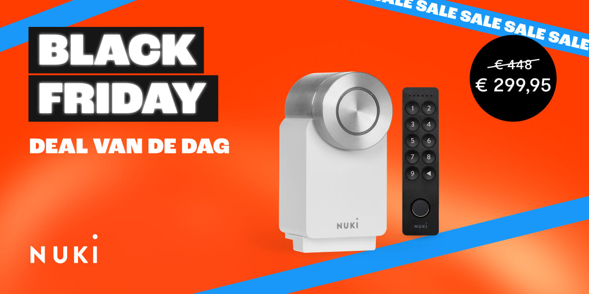 Deal van de dag - Nuki Smart Lock Pro (4e generatie) + Keypad 2.0