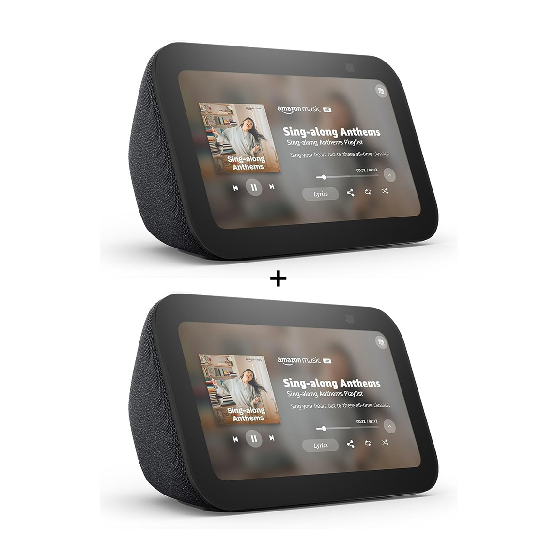 Image of Amazon Echo Show 5 - 2 Pack