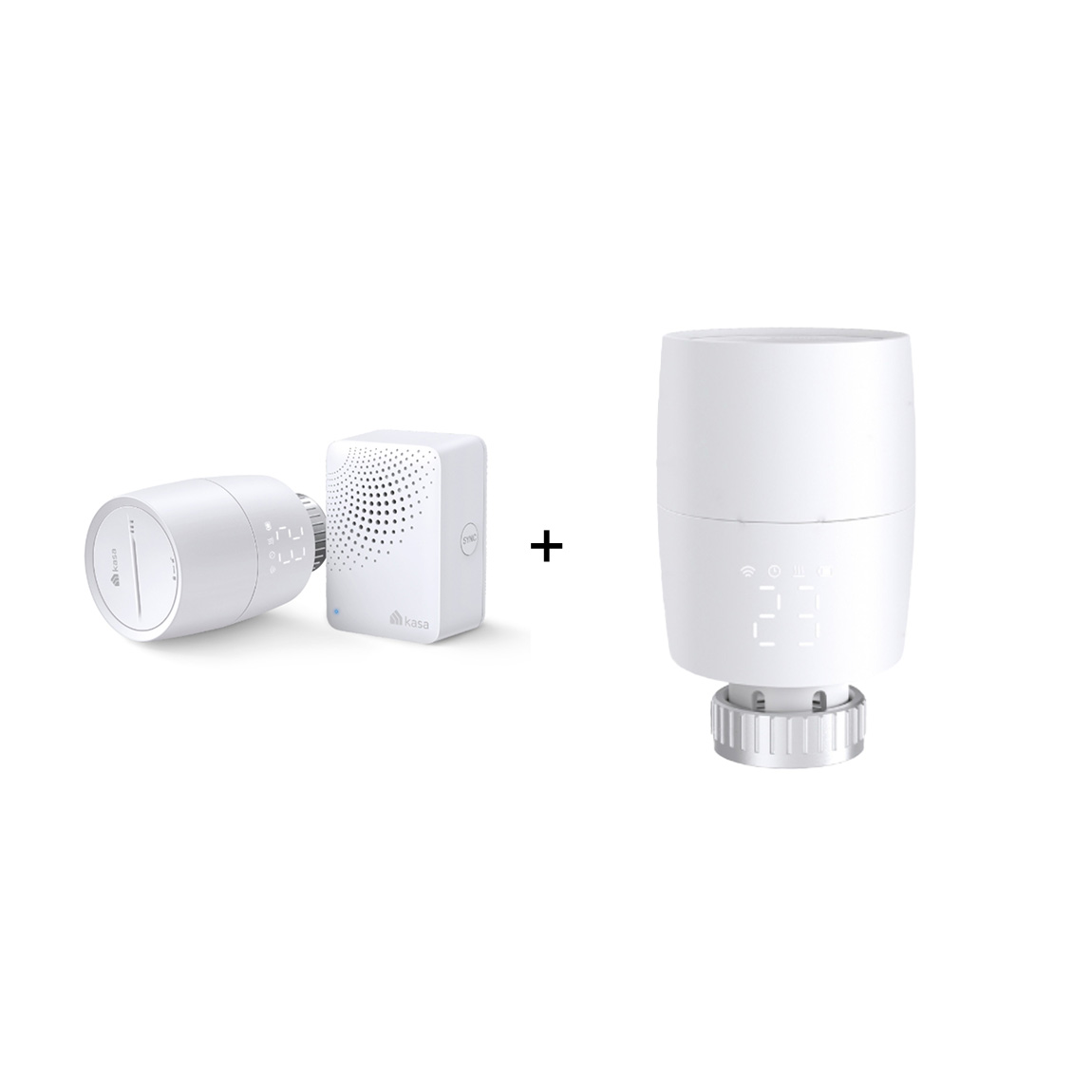 Image of TP-Link KE100 KIT - Starter-Set met 2 Radiatorthermostaten & Bridge