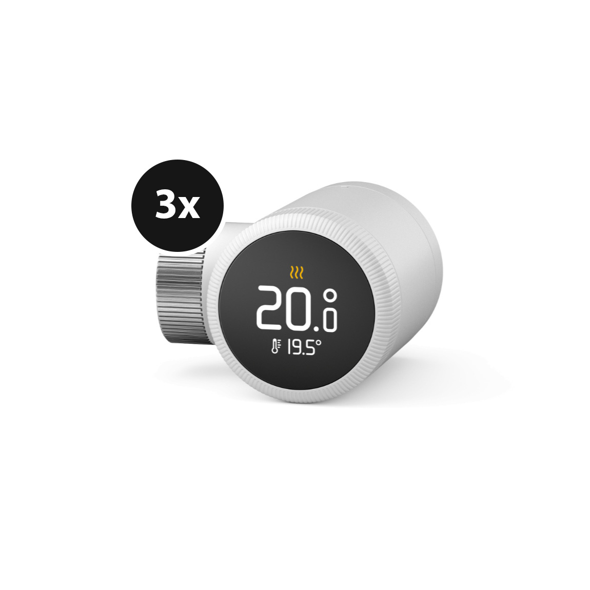 Image of tado° X Slimme Radiatorknop 3-pack