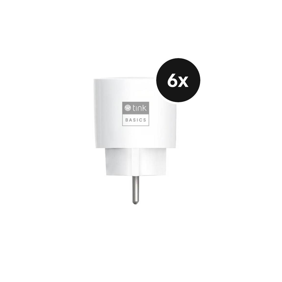 Image of tink Basics Smart Plug met Matter - 6-pack