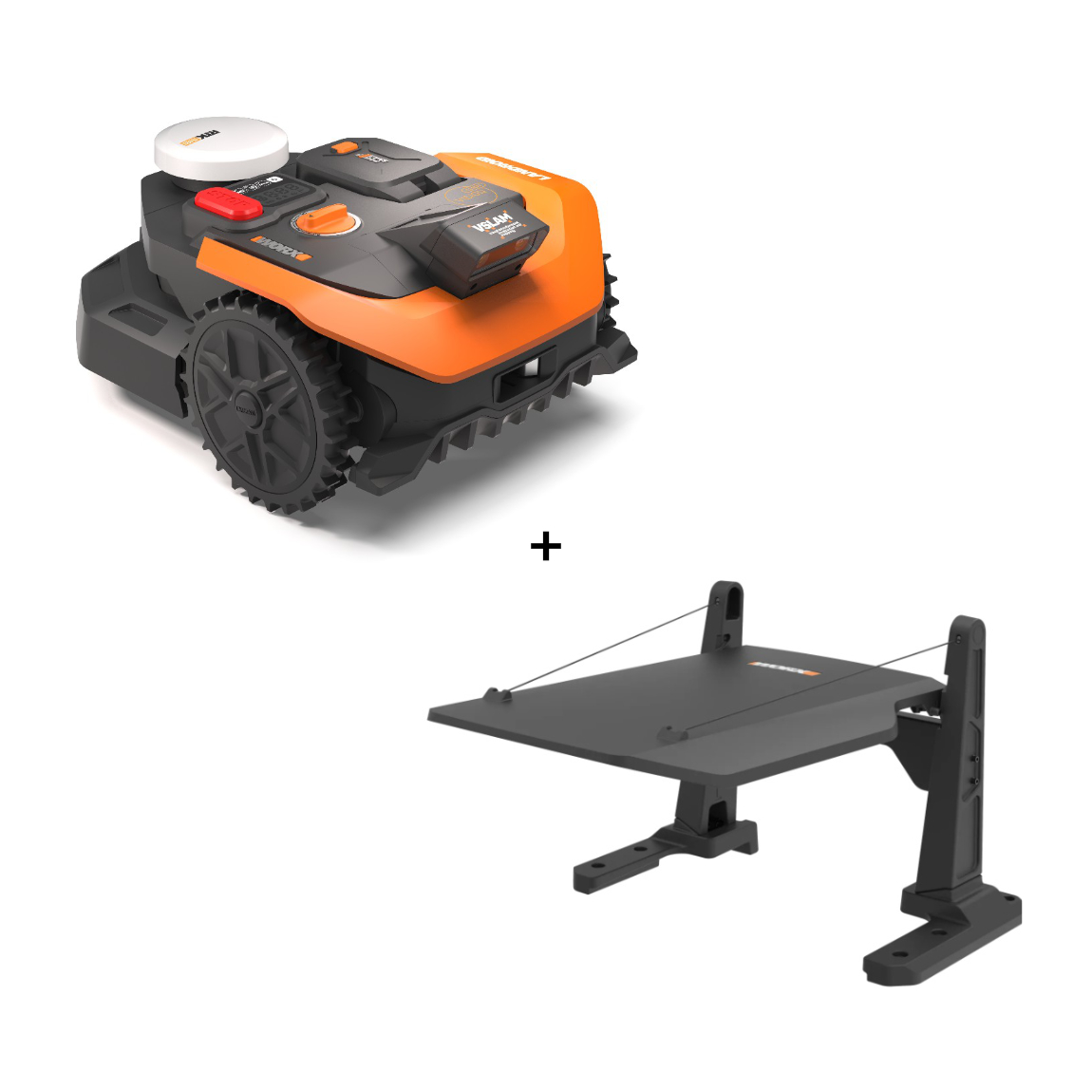 Image of Worx Landroid Vision Cloud WR365E - 650 m² + gratis Vision Garage