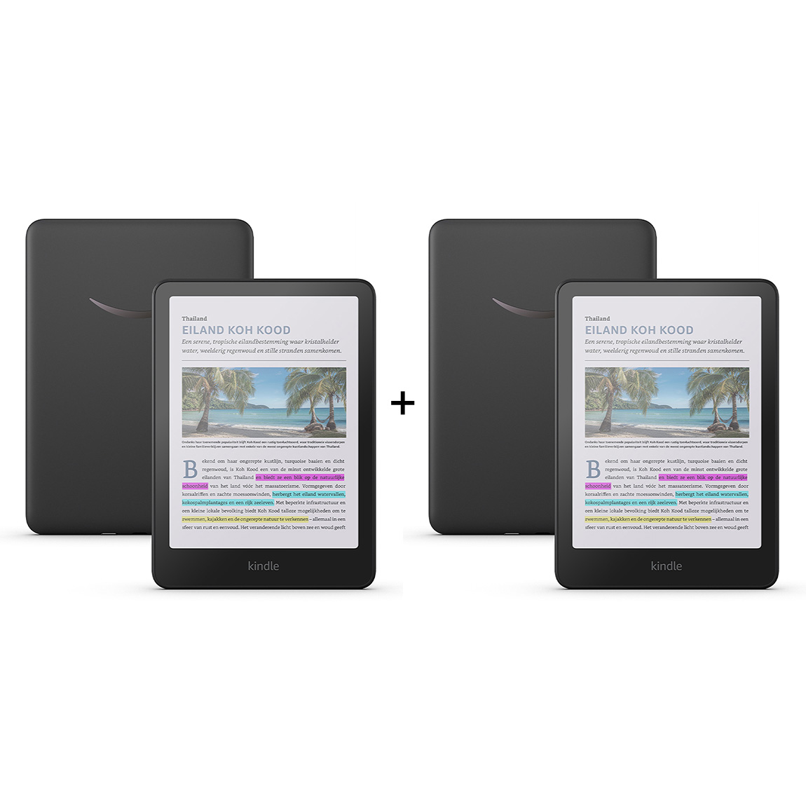 Image of Amazon Kindle Colorsoft - 16 GB - 2 Pack