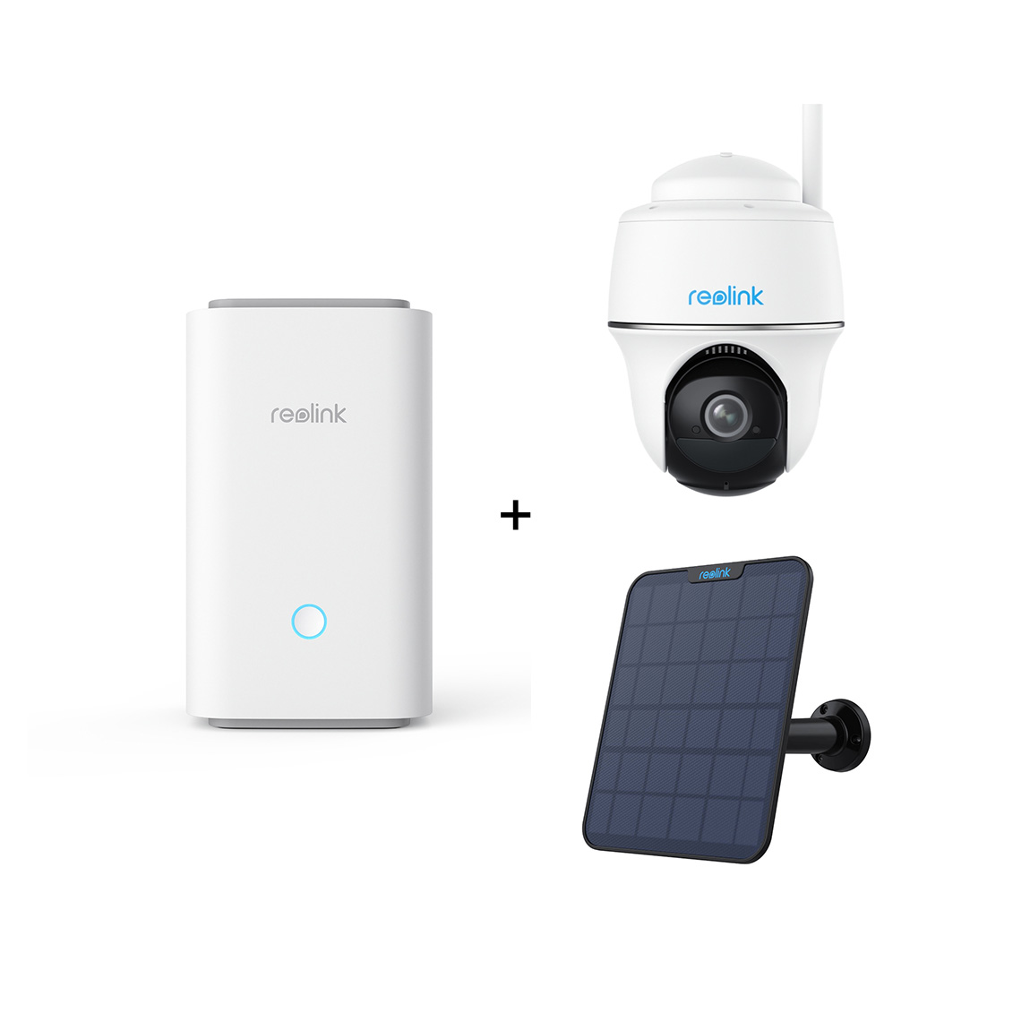 Image of Reolink Home Hub + Argus Series B430 + Solar Panel 2