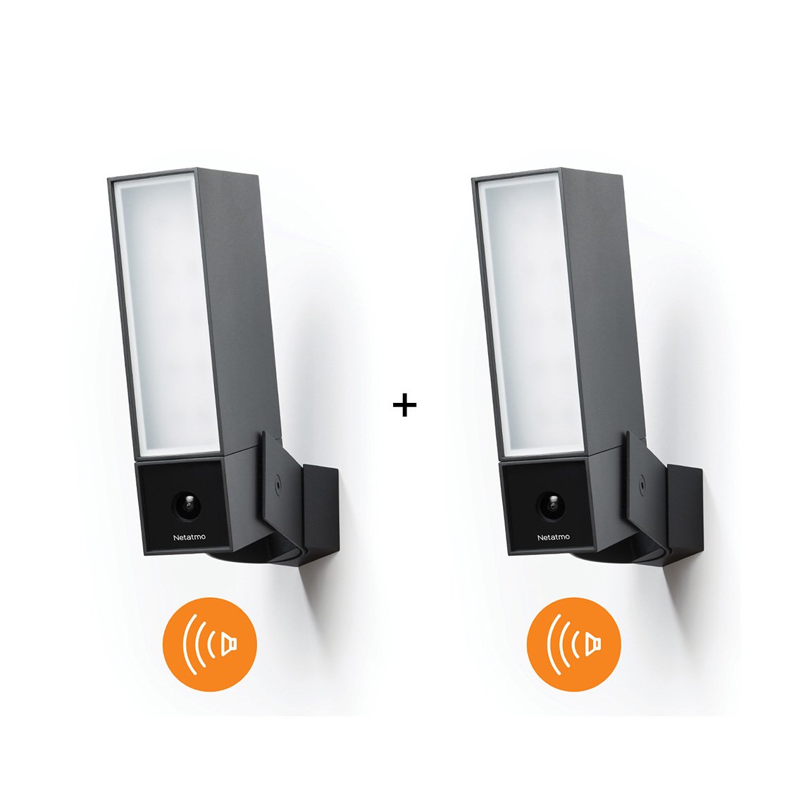 Image of Netatmo Smart Outdoor Camera met Sirene 2-pack