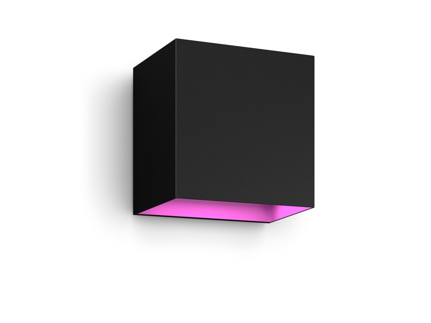 Image of Philips Hue White & Color Ambiance Resonate Muurlamp Enkele straal - Zwart