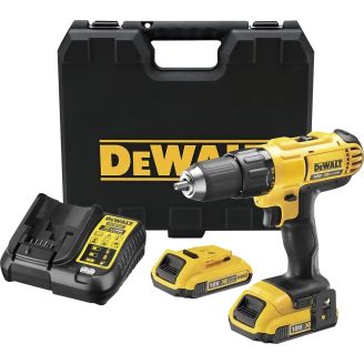 Akkuporakone DeWalt DCD771 18V XR 45Nm 2 x 2,0 Ah akku