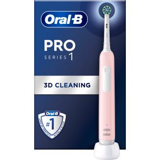 Sähköhammasharja Oral-B Pro 1, pinkki + 1 extra-vaihtoharja