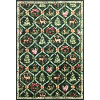 Matto 160x230cm Joulumaa vih