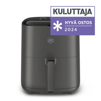 Air fryer OBH Nordica AG245BS0 Easy Fry Max, digitaalinen, 5 l, harmaa