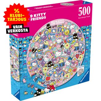 Palapeli Ravensburger 500 palaa Hello Kitty Circular