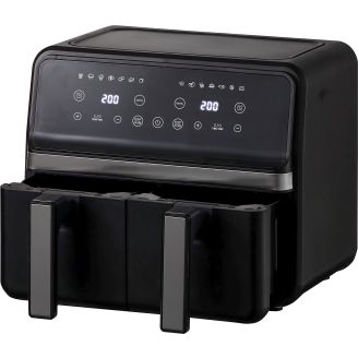 Airfryer tupla 4+4l