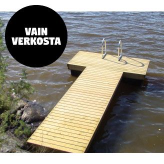 Muoviponttonilaituri Ahti 5m irto-osina