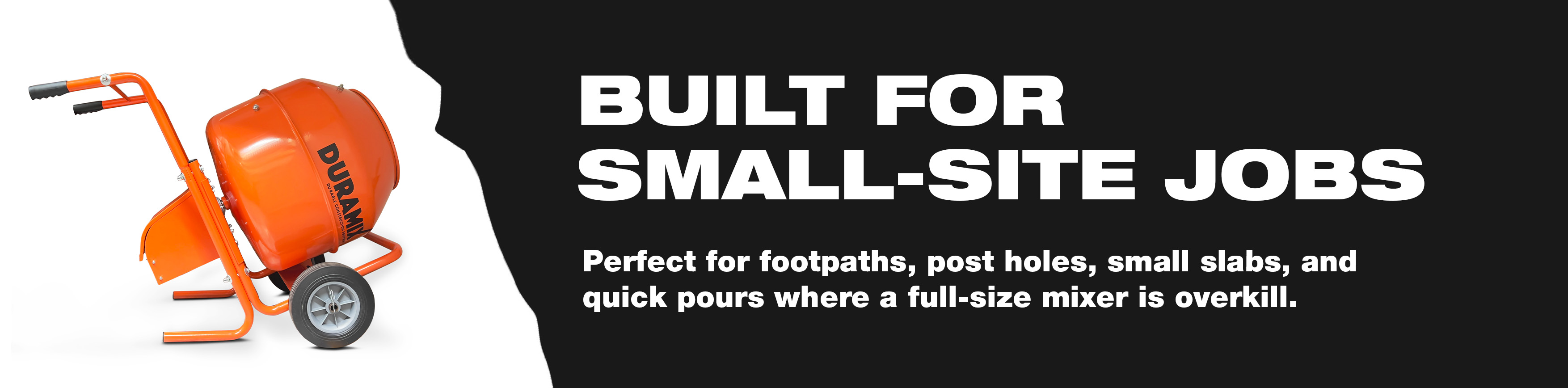 Duramix DMHM22 Cement Mixer Benefit