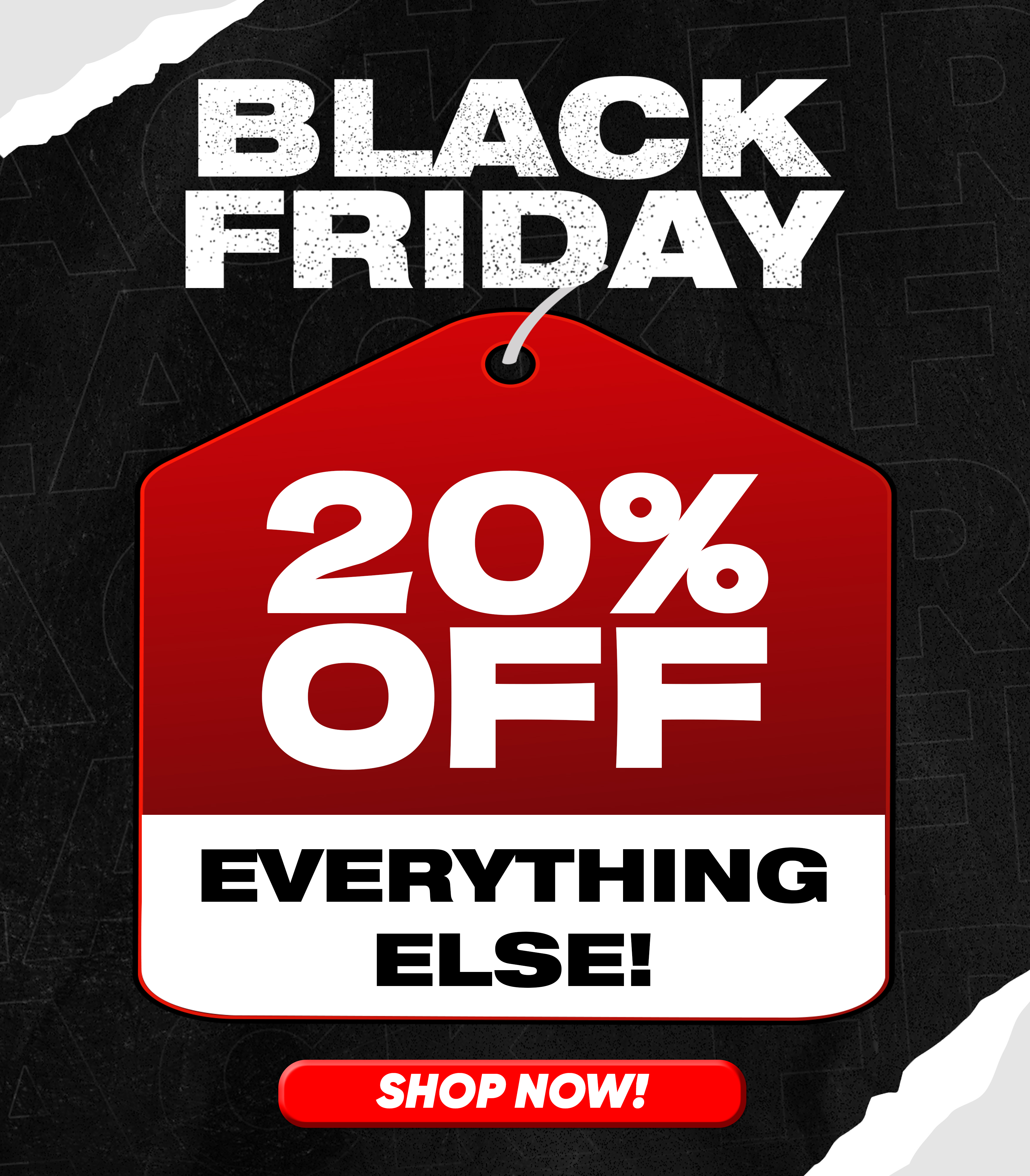 Black Friday Up to 60% OFF Banner