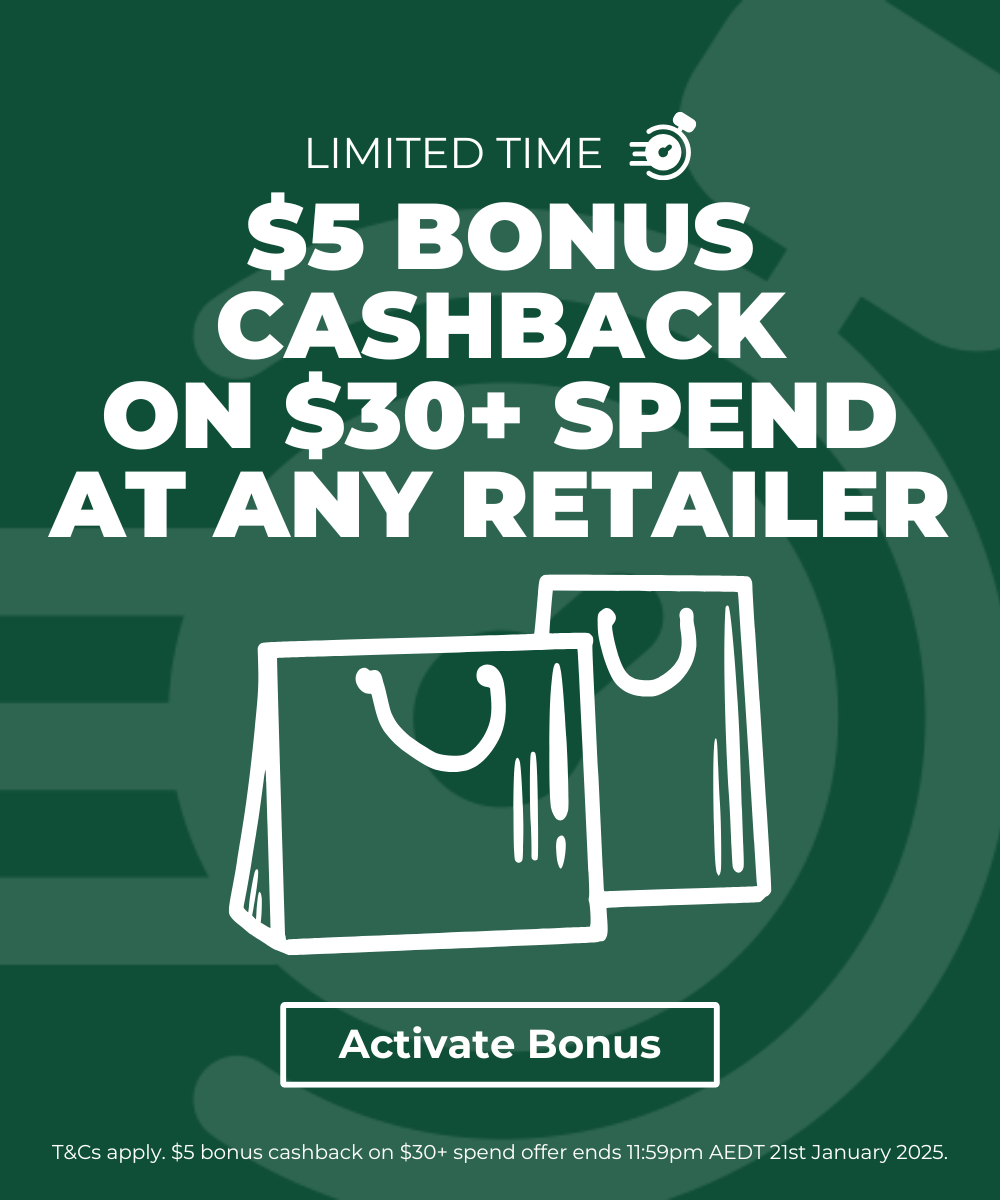 $5 Bonus on $30+ Spend