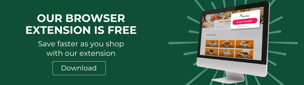 Never miss cashback – get our browser extension