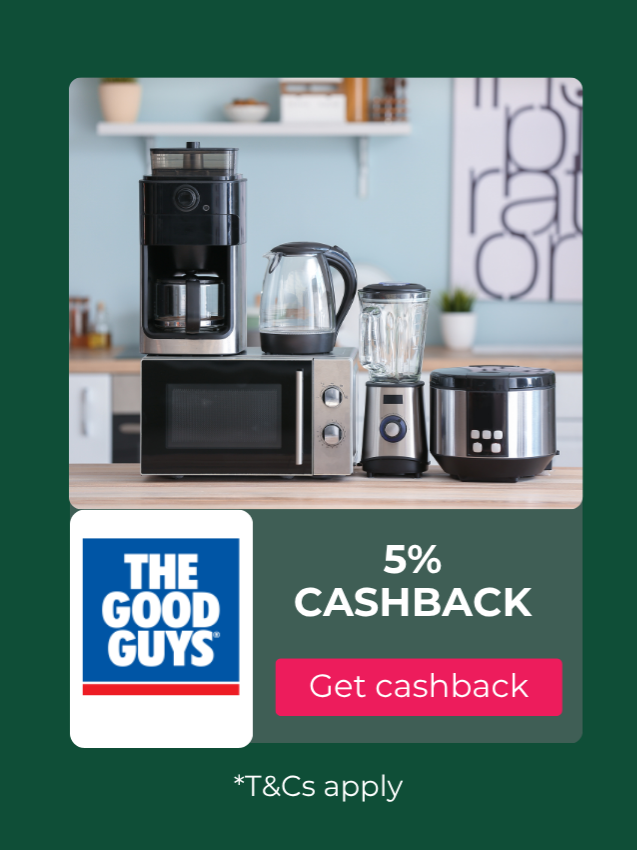 The Good Guys — 5% Cashback
