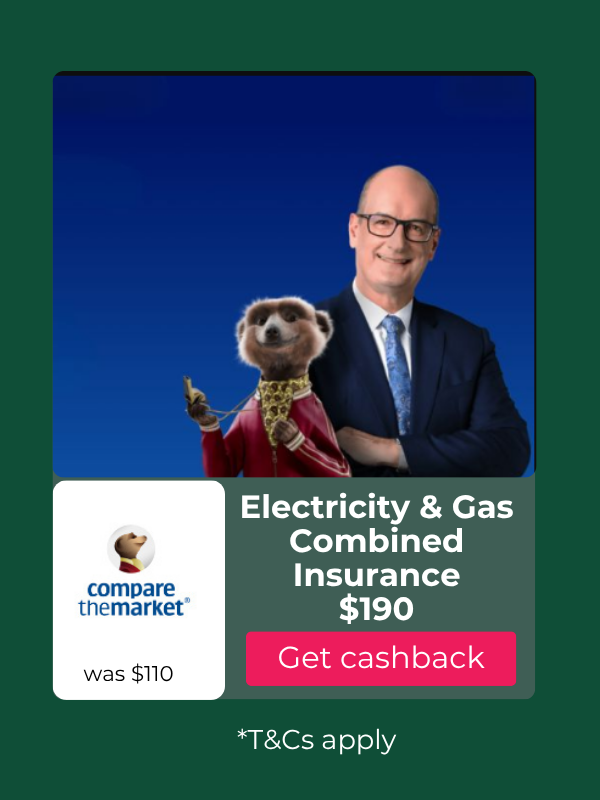 Compare The Market cashback at TopCashback Australia