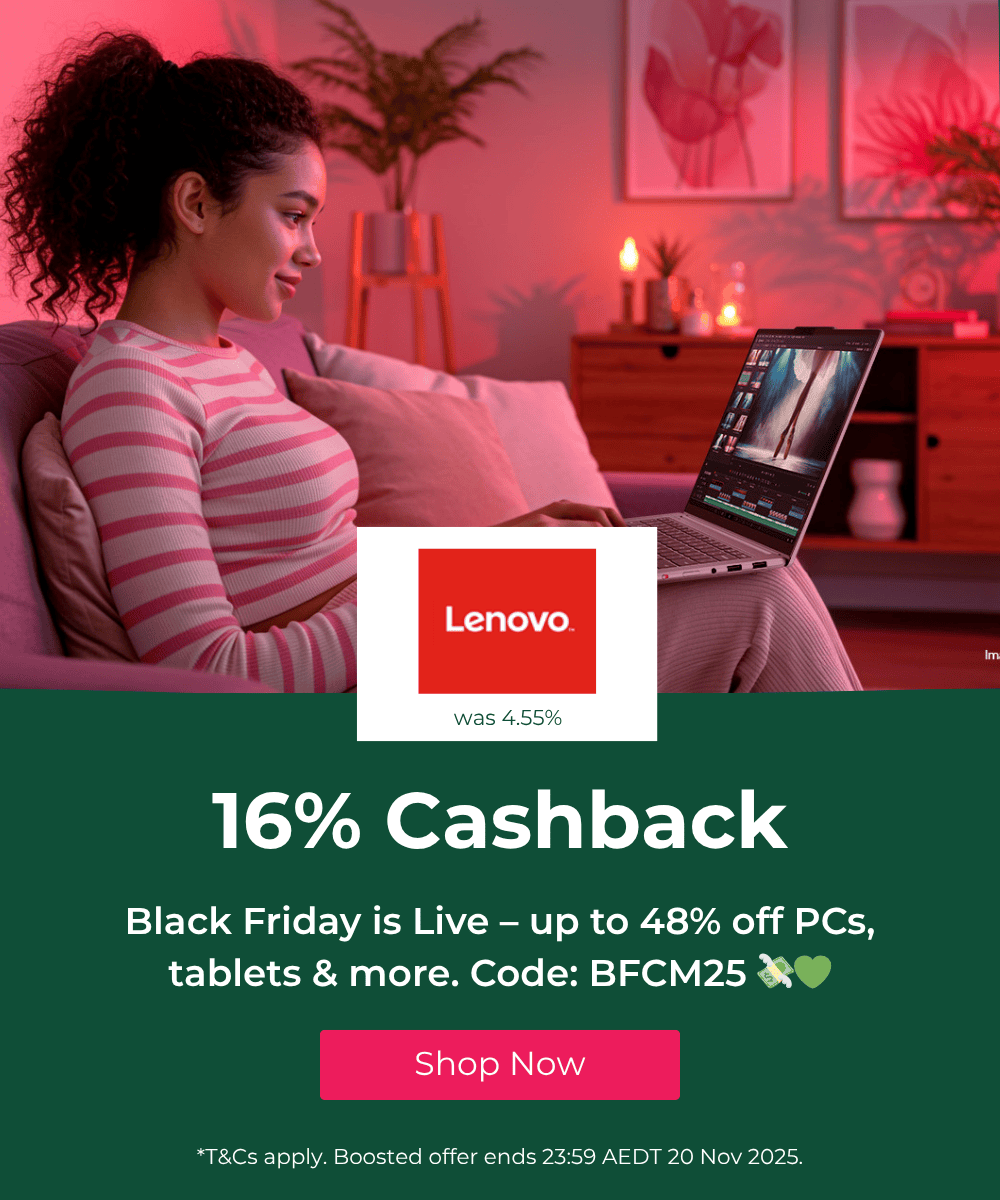 16% Cashback at Lenovo