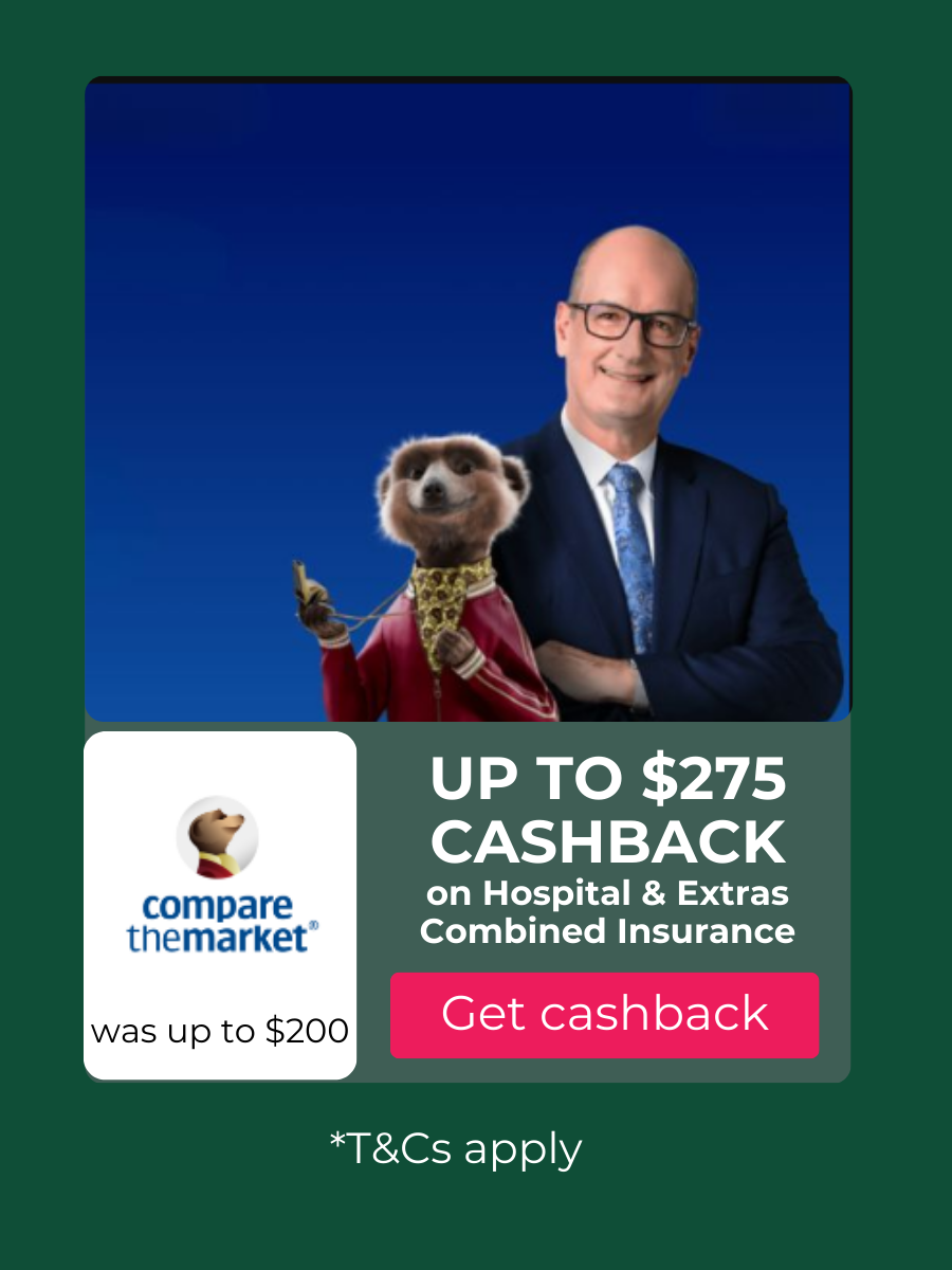 Compare The Market cashback at TopCashback Australia