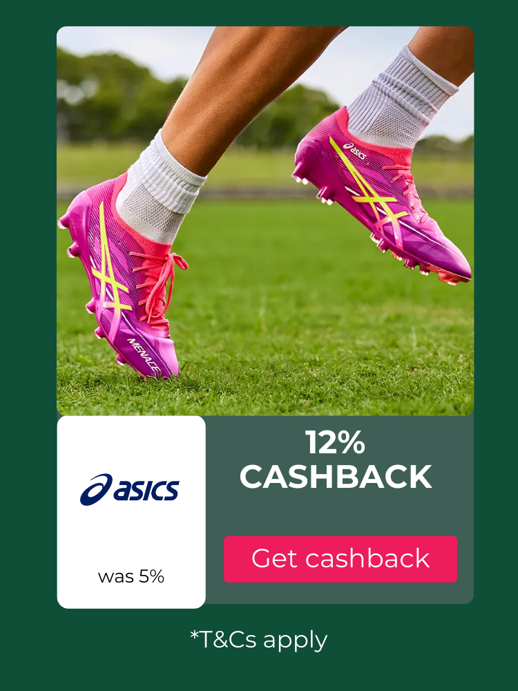ASICS cashback at TopCashback Australia